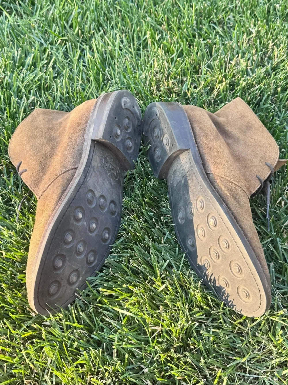 Thursday Boot Co Everyday Chukka Boots Brown Suede Size 10.5
